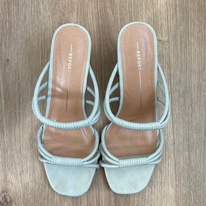 Report Light Blue Strappy Heels